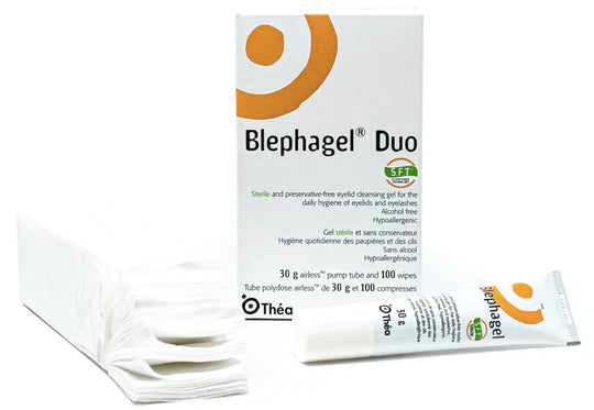 Theo Blephagel DUO Eyelid and Lash Cleanser