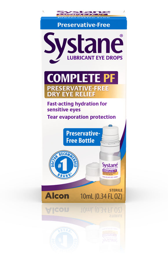 Alcon Systane® Complete Preservative Free Eye Drops