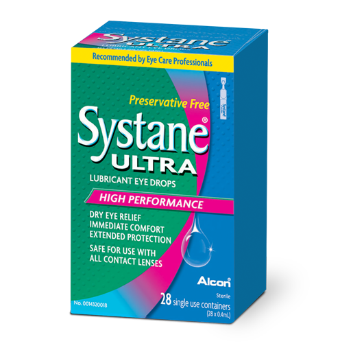 Alcon Systane® Ultra Preservative Free Lubricant Eye Drops
