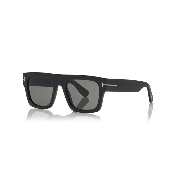 Tom Ford FT0711 Fausto Sunglasses (01A Black)
