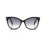 Tom Ford FT0844 Ani Sunglasses (01B Black)