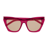 Saint Laurent Katie SL 214 Sunglasses (022 Pink)
